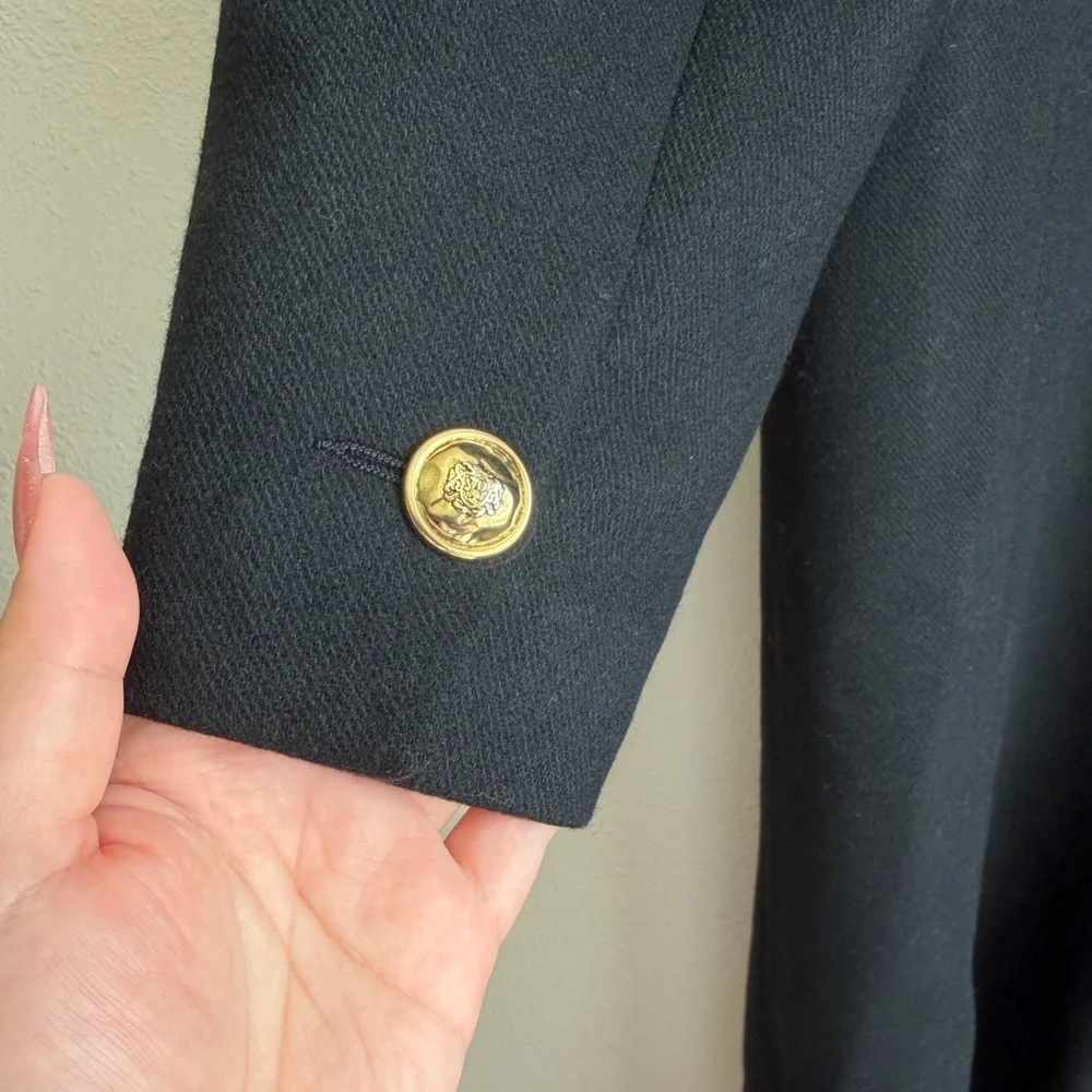 SANDRO Offy Double Breasted Long Coat - Picture 11 of 14